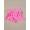 imageblibean Girls Athletic UPF50 Shorts Flowy Criss Cross Waist Shorts 615YA Pink
