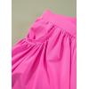 imageblibean Girls Athletic UPF50 Shorts Flowy Criss Cross Waist Shorts 615YB Hot Pink