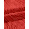 imageblibean Girls Ruffled Short Sleeve Textured Tops Shirts Size 615 YearsRed