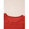 imageblibean Girls Ruffled Short Sleeve Textured Tops Shirts Size 615 YearsRed