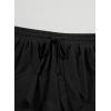 imageblibean Tween Girls Athletic Shorts Flowy Outdoor UPF50 Outfits 615 YearA Black