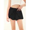 imageblibean Tween Girls Athletic Shorts Flowy Outdoor UPF50 Outfits 615 YearA Black