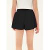 imageblibean Tween Girls Athletic Shorts Flowy Outdoor UPF50 Outfits 615 YearA Black