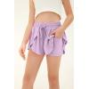 imageblibean Tween Girls Athletic Shorts Flowy Outdoor UPF50 Outfits 615 YearA Purple