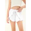 imageblibean Tween Girls Athletic Shorts Flowy Outdoor UPF50 Outfits 615 YearA White