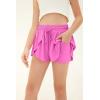 imageblibean Tween Girls Athletic Shorts Flowy Outdoor UPF50 Outfits 615 YearB Hot Pink