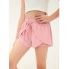 imageblibean Tween Girls Athletic Shorts Flowy Outdoor UPF50 Outfits 615 YearC Pink