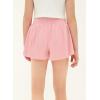 imageblibean Tween Girls Athletic Shorts Flowy Outdoor UPF50 Outfits 615 YearC Pink