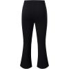 imageblibean Girls Bell Bottoms Pants School Uniform Stretchy Leggings Size 615 YearsA Black