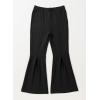 imageblibean Girls Bell Bottoms Pants School Uniform Stretchy Leggings Size 615 YearsA Black