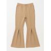imageblibean Girls Bell Bottoms Pants School Uniform Stretchy Leggings Size 615 YearsA Khaki