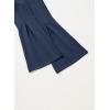 imageblibean Girls Bell Bottoms Pants School Uniform Stretchy Leggings Size 615 YearsA Navy