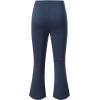 imageblibean Girls Bell Bottoms Pants School Uniform Stretchy Leggings Size 615 YearsA Navy