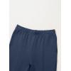 imageblibean Girls Bell Bottoms Pants School Uniform Stretchy Leggings Size 615 YearsA Navy