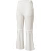 imageblibean Girls Bell Bottoms Pants School Uniform Stretchy Leggings Size 615 YearsA White