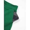 imageblibean Tween Girls Straight Pants School Uniform Stretchy Leggings Size 615 YearsA Green