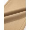 imageblibean Tween Girls Straight Pants School Uniform Stretchy Leggings Size 615 YearsA Khaki