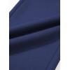 imageblibean Tween Girls Straight Pants School Uniform Stretchy Leggings Size 615 YearsA Navy