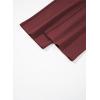 imageblibean Tween Girls Straight Pants School Uniform Stretchy Leggings Size 615 YearsA Red