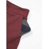 imageblibean Tween Girls Straight Pants School Uniform Stretchy Leggings Size 615 YearsA Red