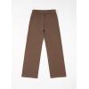 imageblibean Tween Girls Straight Pants School Uniform Stretchy Leggings Size 615 YearsA Tan