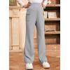 imageblibean Girls Uniform Pants Teen School Flare Bell Bottoms Size 615 YearsA Grey