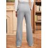 imageblibean Girls Uniform Pants Teen School Flare Bell Bottoms Size 615 YearsA Grey