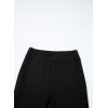 imageblibean Tween Girls Bell Bottom Pants School Uniform Stretchy Leggings Size 615 YearsBlack