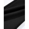 imageblibean Tween Girls Bell Bottom Pants School Uniform Stretchy Leggings Size 615 YearsBlack