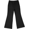 imageblibean Tween Girls Bell Bottom Pants School Uniform Stretchy Leggings Size 615 YearsBlack