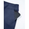 imageblibean Tween Girls Bell Bottom Pants School Uniform Stretchy Leggings Size 615 YearsNavy Blue