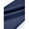 imageblibean Tween Girls Bell Bottom Pants School Uniform Stretchy Leggings Size 615 YearsNavy Blue