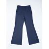 imageblibean Tween Girls Bell Bottom Pants School Uniform Stretchy Leggings Size 615 YearsNavy Blue
