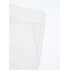 imageblibean Tween Girls Bell Bottom Pants School Uniform Stretchy Leggings Size 615 YearsWhite