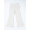 imageblibean Tween Girls Bell Bottom Pants School Uniform Stretchy Leggings Size 615 YearsWhite