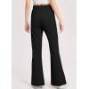 imageblibean Tween Girls Bell Bottoms Pants Uniform Slit Pants with Pockets Size 615 YearsA Black
