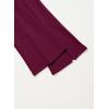 imageblibean Tween Girls Bell Bottoms Pants Uniform Slit Pants with Pockets Size 615 YearsA Burgundy