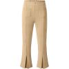 imageblibean Tween Girls Bell Bottoms Pants Uniform Slit Pants with Pockets Size 615 YearsA Khaki