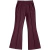 imageblibean Teen Girls Dress Pants Bell Bottoms School Uniform Leggings Size 615 YearsA Red