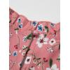 imageblibean Tween Girls 2024 Summer Boho Dress Kids Tiered Dresses Size 615 YearsB Floral Pink