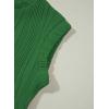 imageblibean Tween Girls Summer Short Sleeve Textured Tops Shirts Size 615 YearsGreen