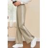 imageblibean Girls 2025 School Leggings Teen Uniform Flare Bell Bottoms Size 615 YearsA Beige