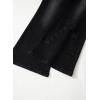 imageblibean Girls Bell Bottoms Jeans Zimbaplatinum Demin Pants Size 615 YearsA Black