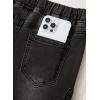 imageblibean Girls Bell Bottoms Jeans Zimbaplatinum Demin Pants Size 615 YearsA Grey