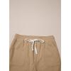 imageblibean Girls Uniform Pants Corduroy School Dress Bootcut Trousers Size 615 YearsA Khaki