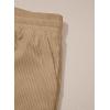 imageblibean Girls Uniform Pants Corduroy School Dress Bootcut Trousers Size 615 YearsA Khaki