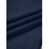 imageblibean Girls Uniform Pants Corduroy School Dress Bootcut Trousers Size 615 YearsA Navy Blue