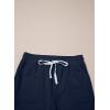 imageblibean Girls Uniform Pants Corduroy School Dress Bootcut Trousers Size 615 YearsA Navy Blue