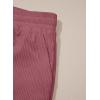 imageblibean Girls Uniform Pants Corduroy School Dress Bootcut Trousers Size 615 YearsA Pink