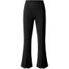 imageblibean Tween Girls Bell Bottoms Pants Uniform Split Pant with Pockets Size 615 YearsA Black